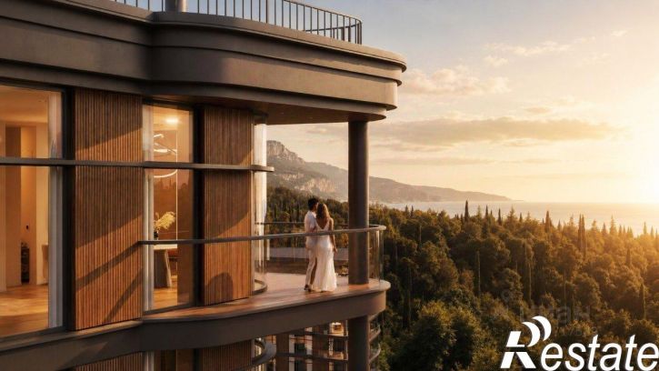 2-комн квартира в новом доме Алушта