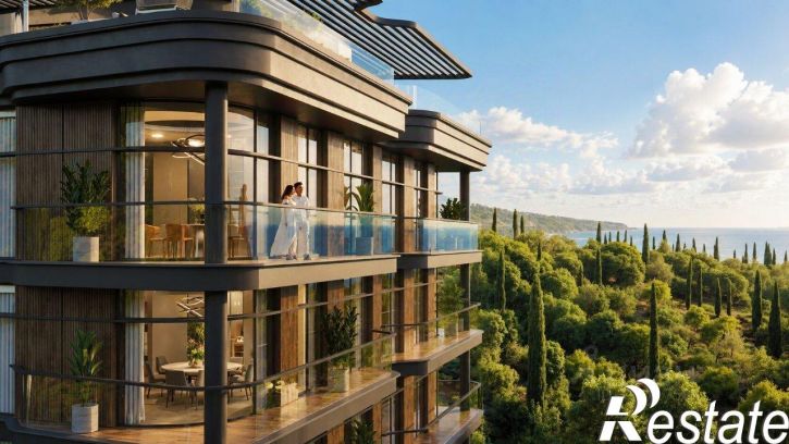 2-комн квартира в новом доме Алушта