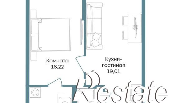Купить квартиру за 18 552 800 рублей
