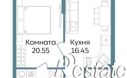 Купить квартиру за 20 344 500 рублей