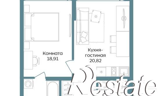 Купить квартиру за 17 967 100 рублей