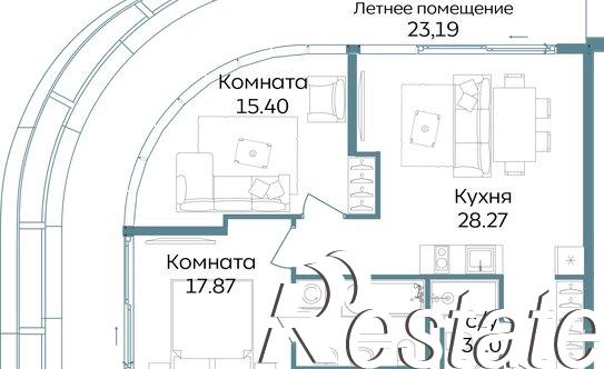 Купить квартиру за 33 387 800 рублей