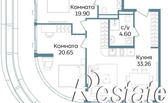 Купить квартиру за 40 779 400 рублей