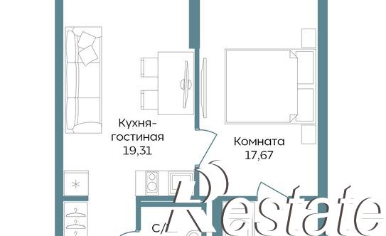 Купить квартиру за 18 541 300 рублей