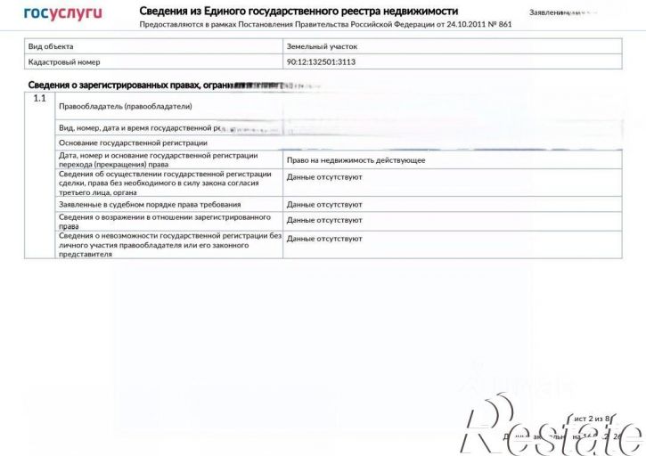 Земельный участок Новая улица