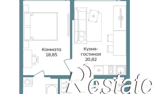 Купить квартиру за 18 583 300 рублей