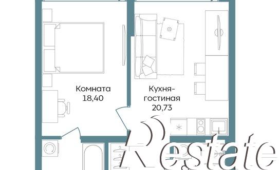Купить квартиру за 17 695 300 рублей
