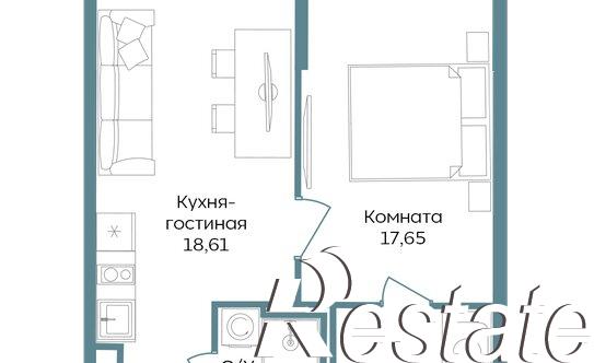Купить квартиру за 18 312 200 рублей