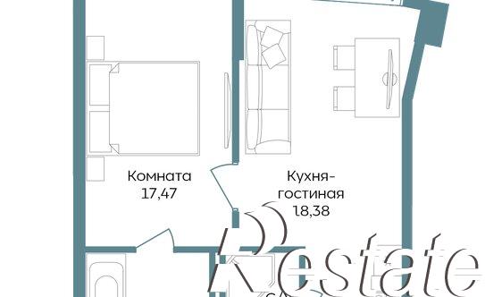 Купить квартиру за 17 423 700 рублей