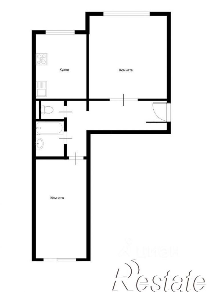 2-комн квартира Солнечная улица, 11,  д. 11