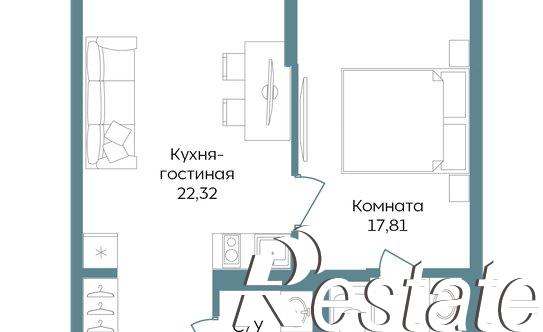 Купить квартиру за 19 814 700 рублей