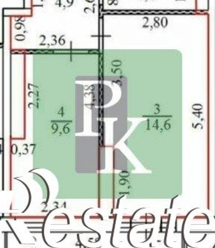 1-комн квартира проспект Генерала Острякова, 242А к3,  д. 242А к3