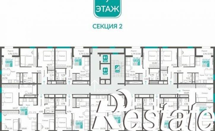 3-комн квартира в новом доме Балаклавское шоссе, 7,  д. 7