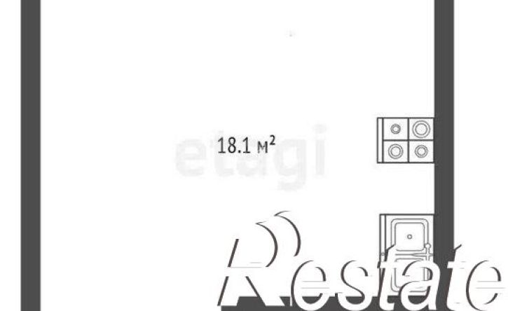 1-комн квартира Челюскинцев улица, 49/3,  д. 49/3
